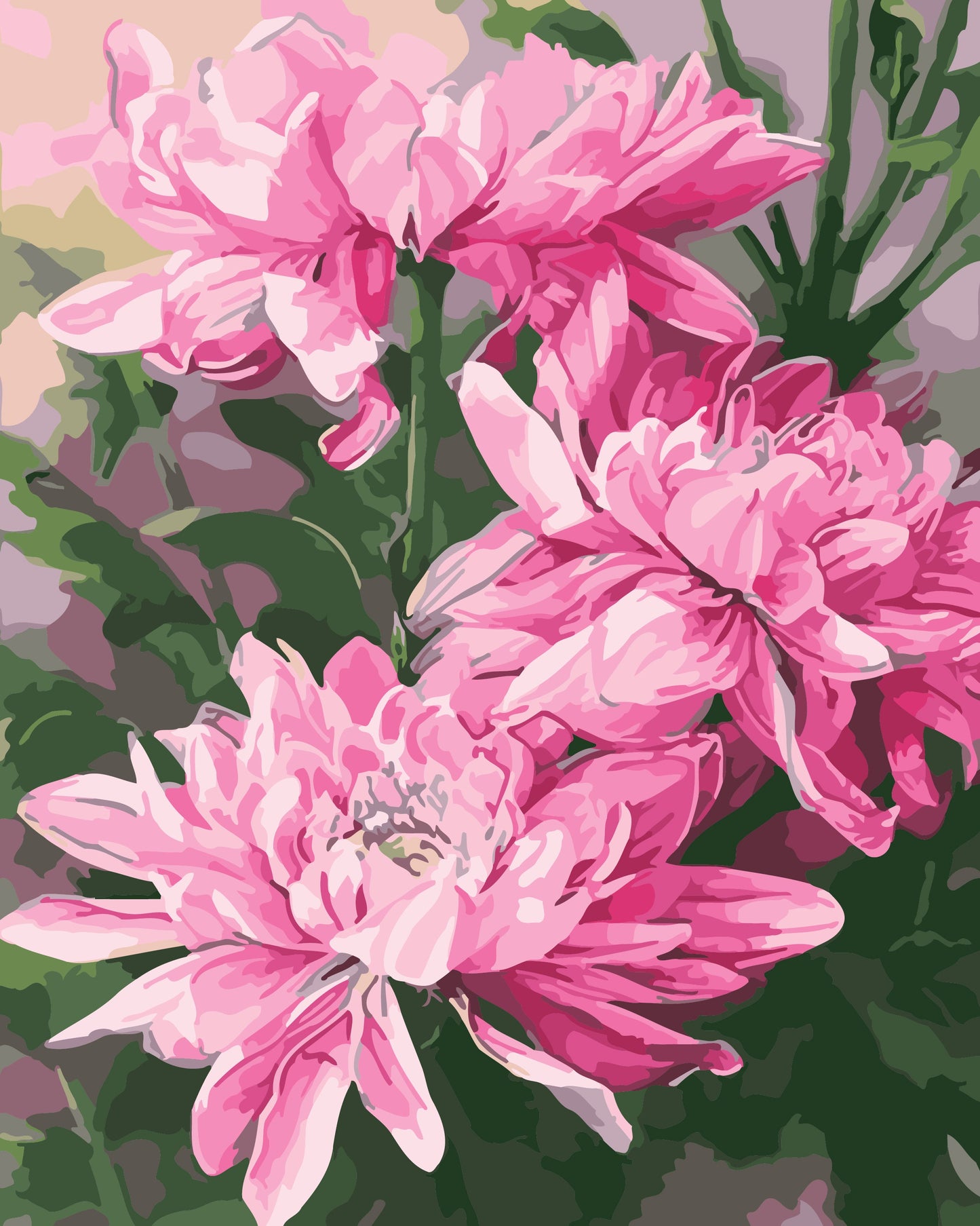 40X50CM DIY Oil Painting By Numbers