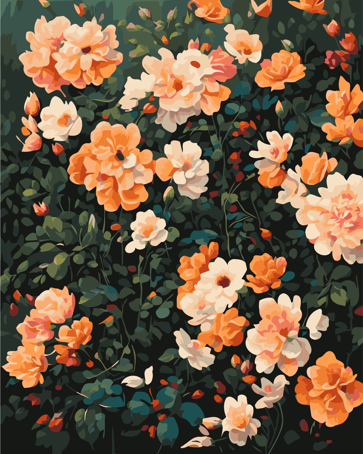 40X50CM DIY Oil Painting By Numbers