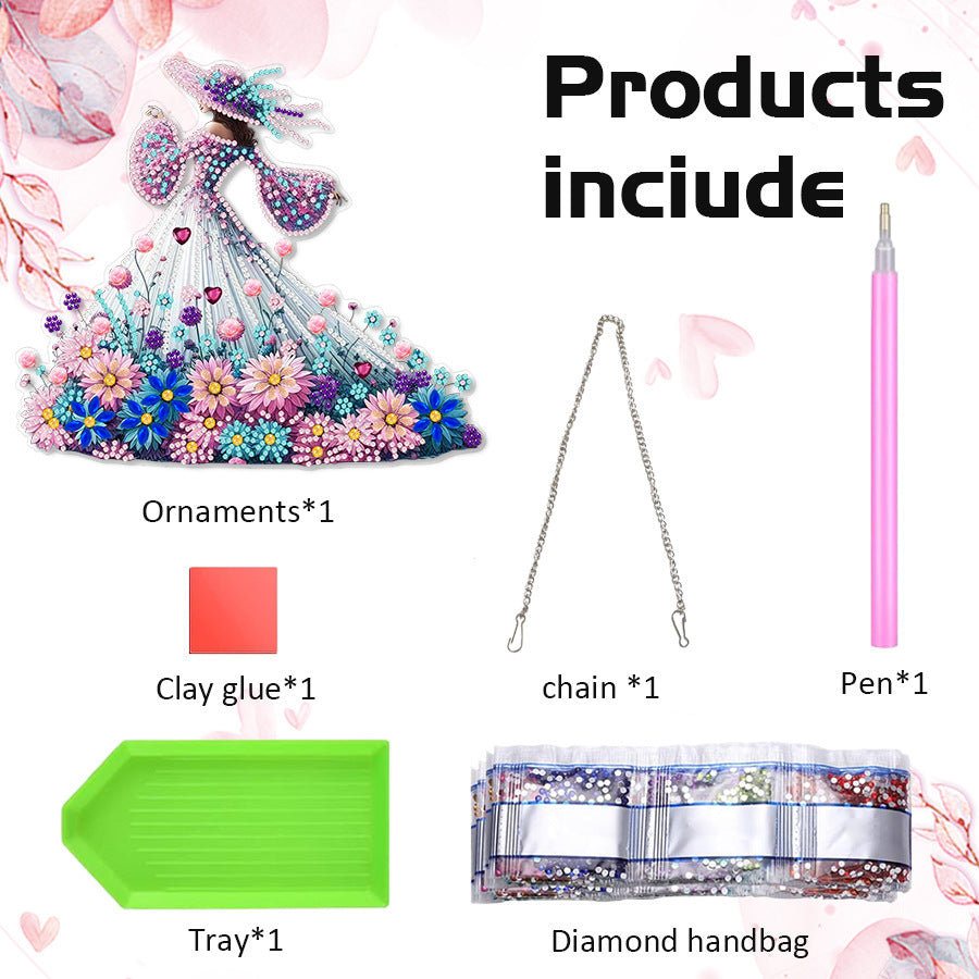 DIY Diamond Painting Home decorations/hanging ornaments with Tools
