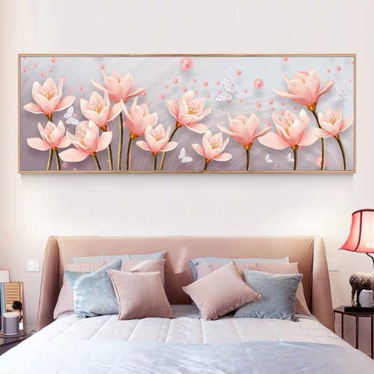 Flower DIY Cross Stitch Kits Full Range of Embroidery NO Frame