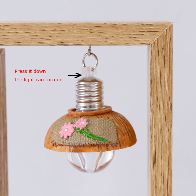 Custom Photo Frame Rotating Photo Frame With Light Need 2 Pictures