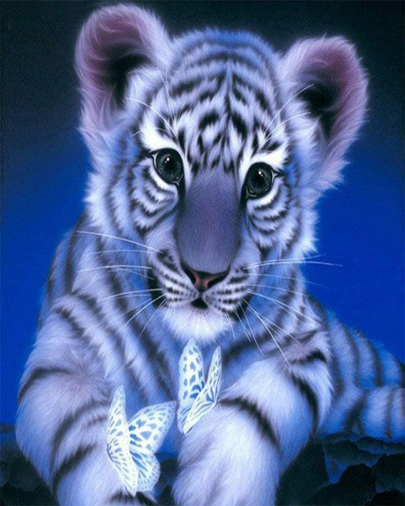30x40CM tiger 5D Full Diamond Painting DIY Pictures NO FRAME