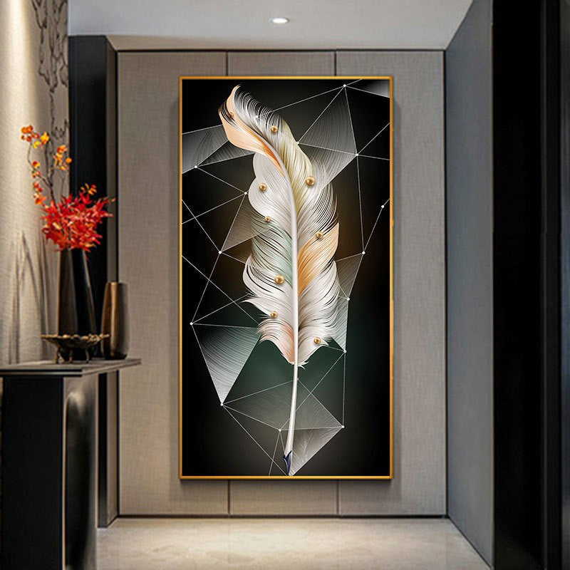 50x90CM - Feather DIY 5D Full Diamond Painting No Frame