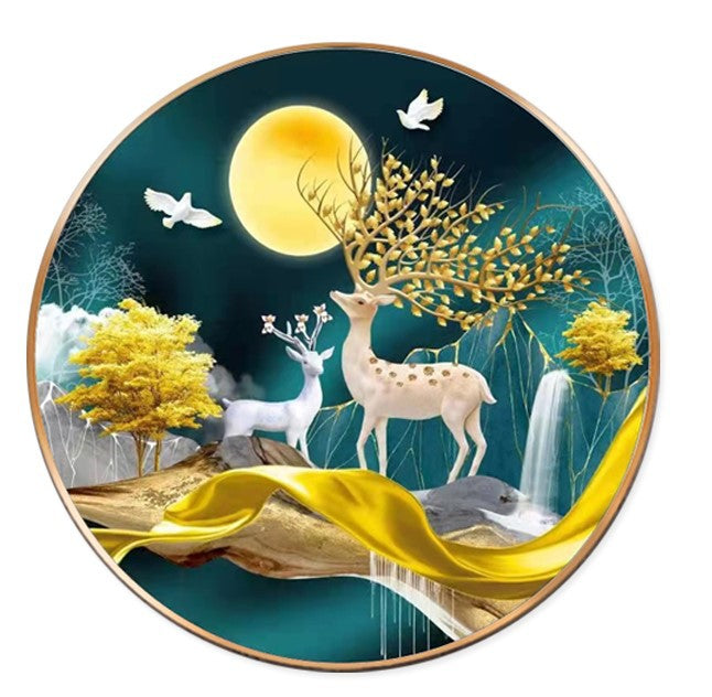 60x60CM - Deer DIY 5D full Diamond Painting no frame