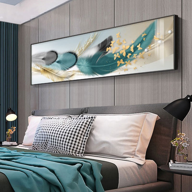 150x45CM - Butterfly Feather DIY 5D Full Diamond Painting No Frame