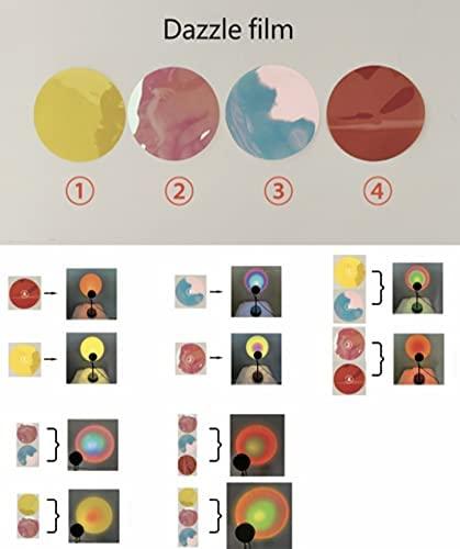 Sunset lamp Multi Color, Projector Rainbow Light 180 Degree Rotation Led Night Lamp
