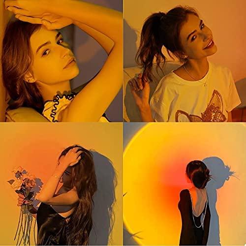 Sunset lamp Multi Color, Projector Rainbow Light 180 Degree Rotation Led Night Lamp