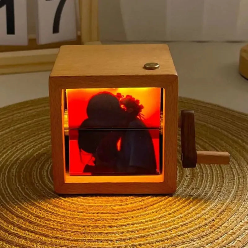 Custom Photo Flipbook Frame With Light Need 16 Pictures