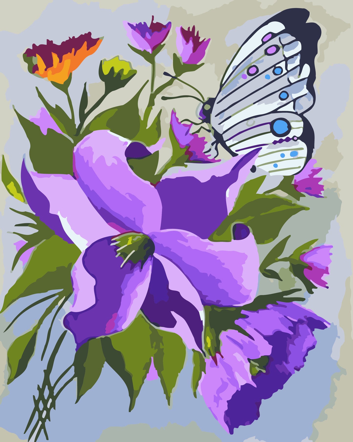 40X50CM DIY Oil Painting By Numbers