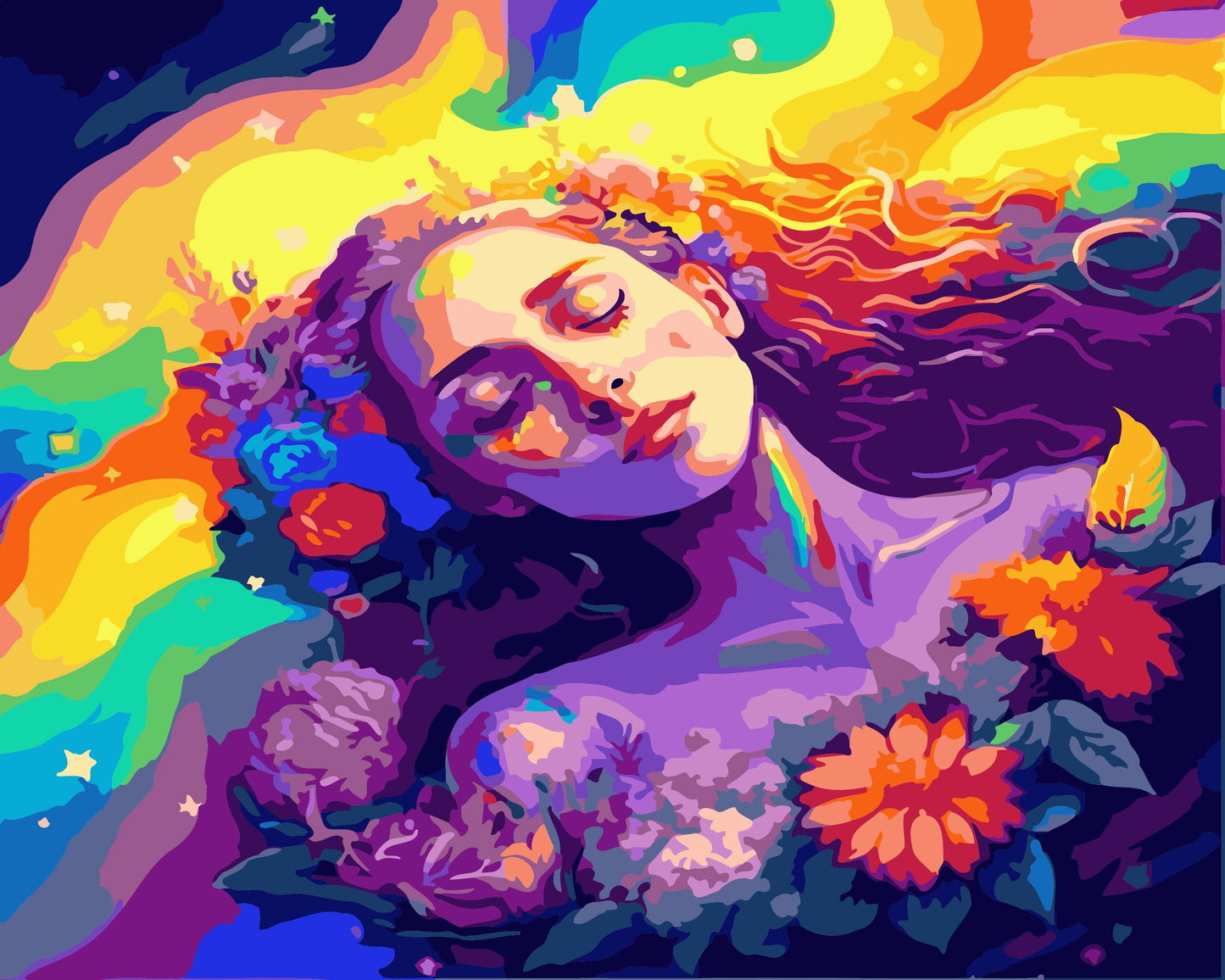 40X50CM DIY Oil Painting By Numbers