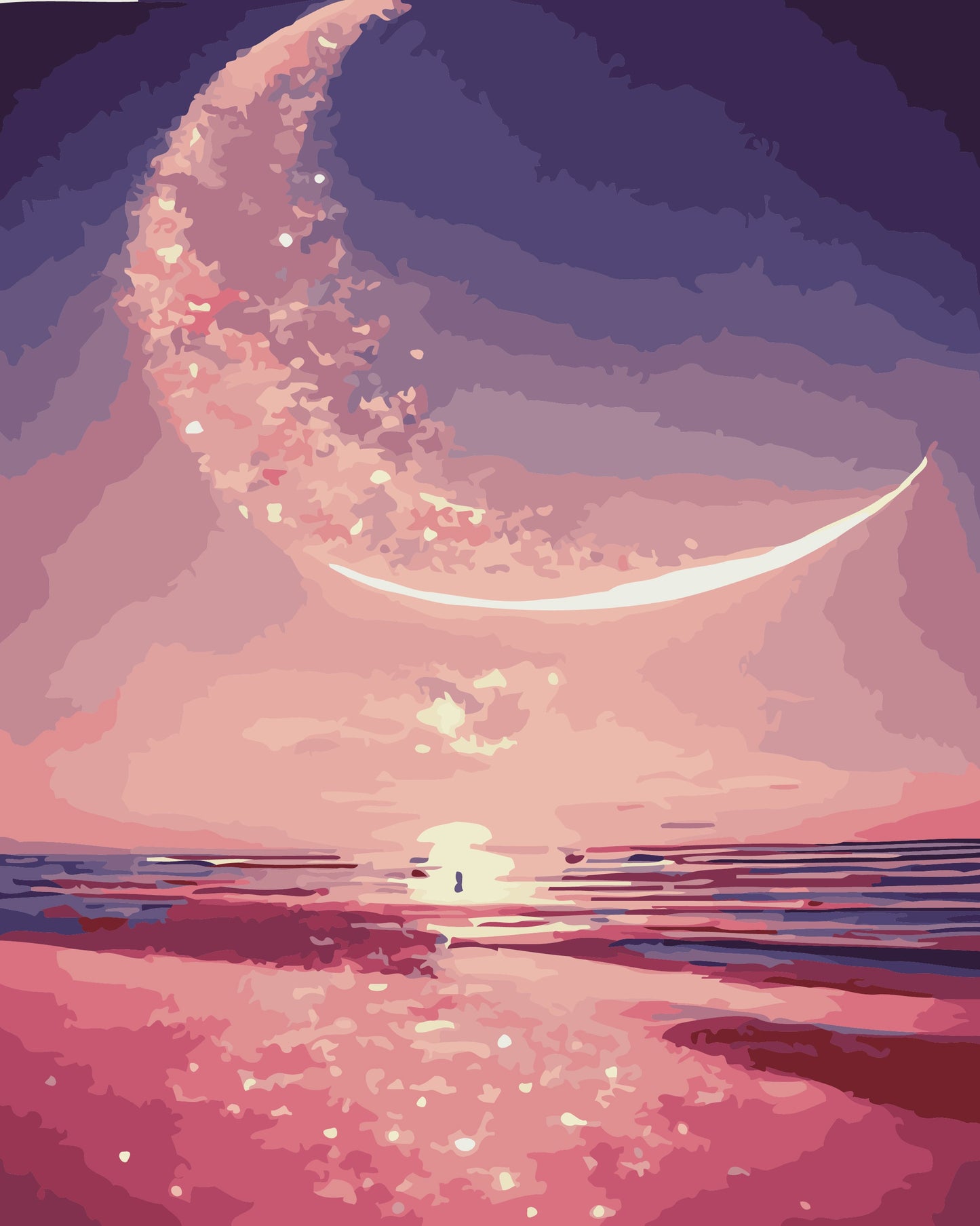 40X50CM DIY Oil Painting By Numbers