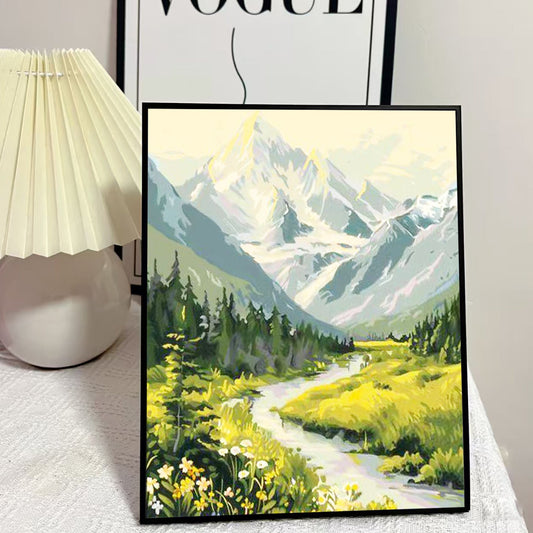 40X50CM DIY Oil Painting By Numbers WITH Frame