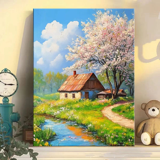 40X50CM DIY Oil Painting By Numbers WITH Frame