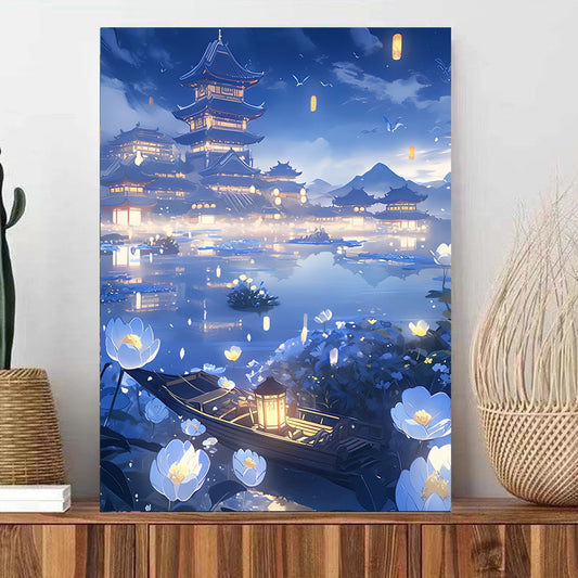 40X50CM DIY Oil Painting By Numbers WITH Frame