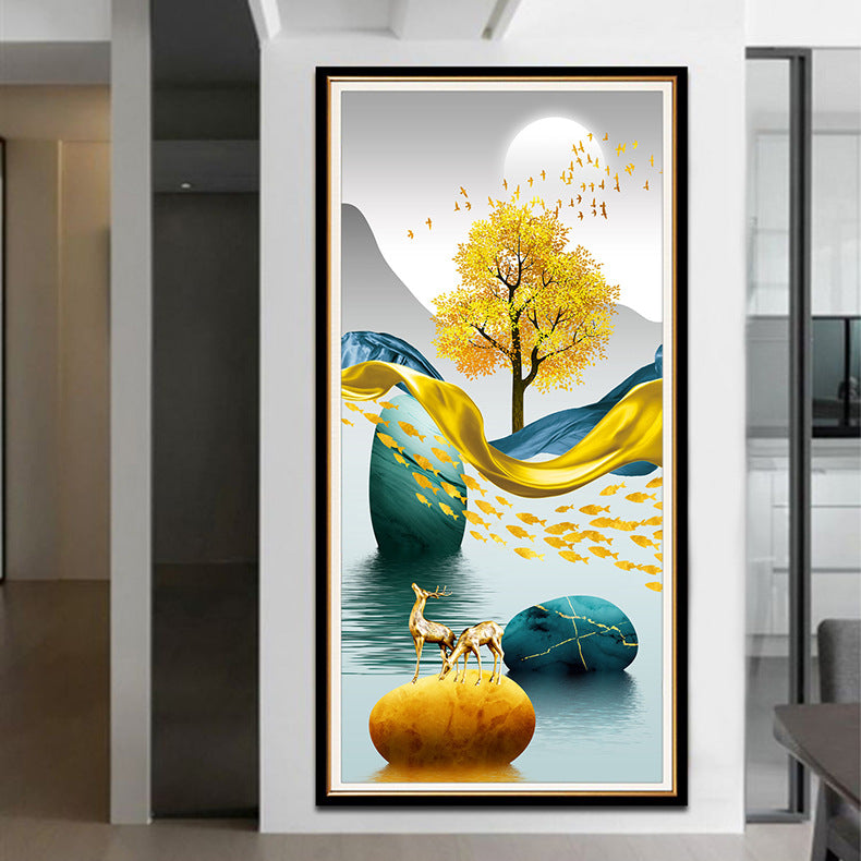 60X120CM - Landscape DIY 5D Full Diamond Painting NO Frame