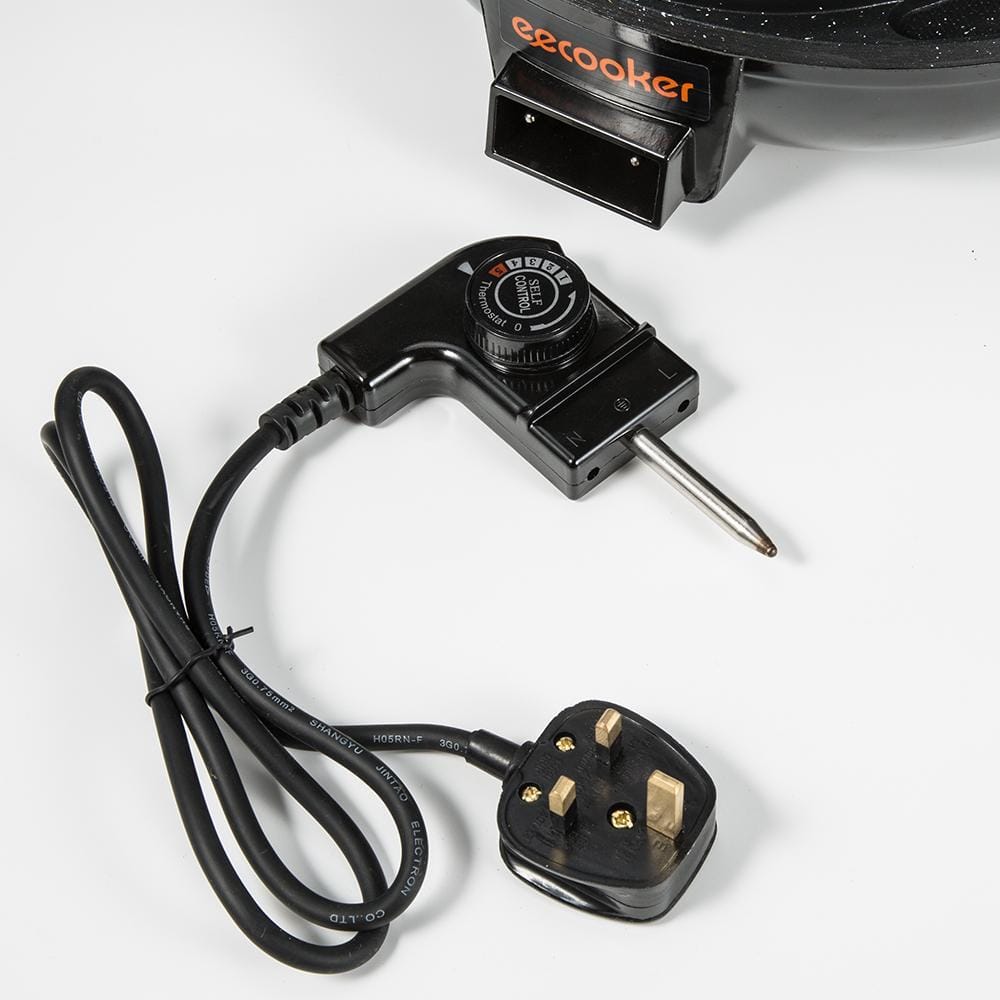 Smokeless Non-Stick Indoor 2 in 1 BBQ Grill & Hot Pot Multi-Function Electric Barbecue Oven